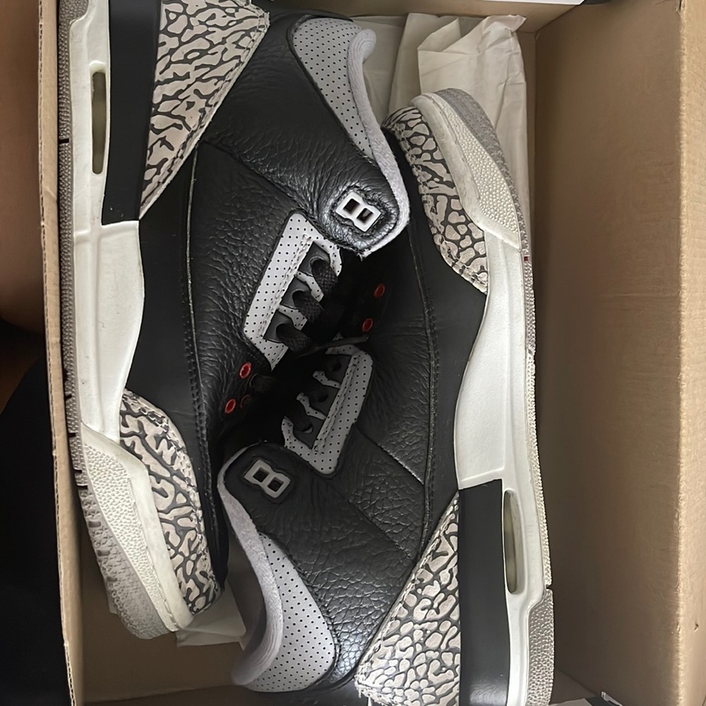 OG Air Jordan 3s: Black Cements